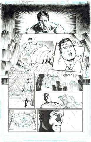 Miguel Mendonca Original Art Justice League: Last Ride #1 Page 5