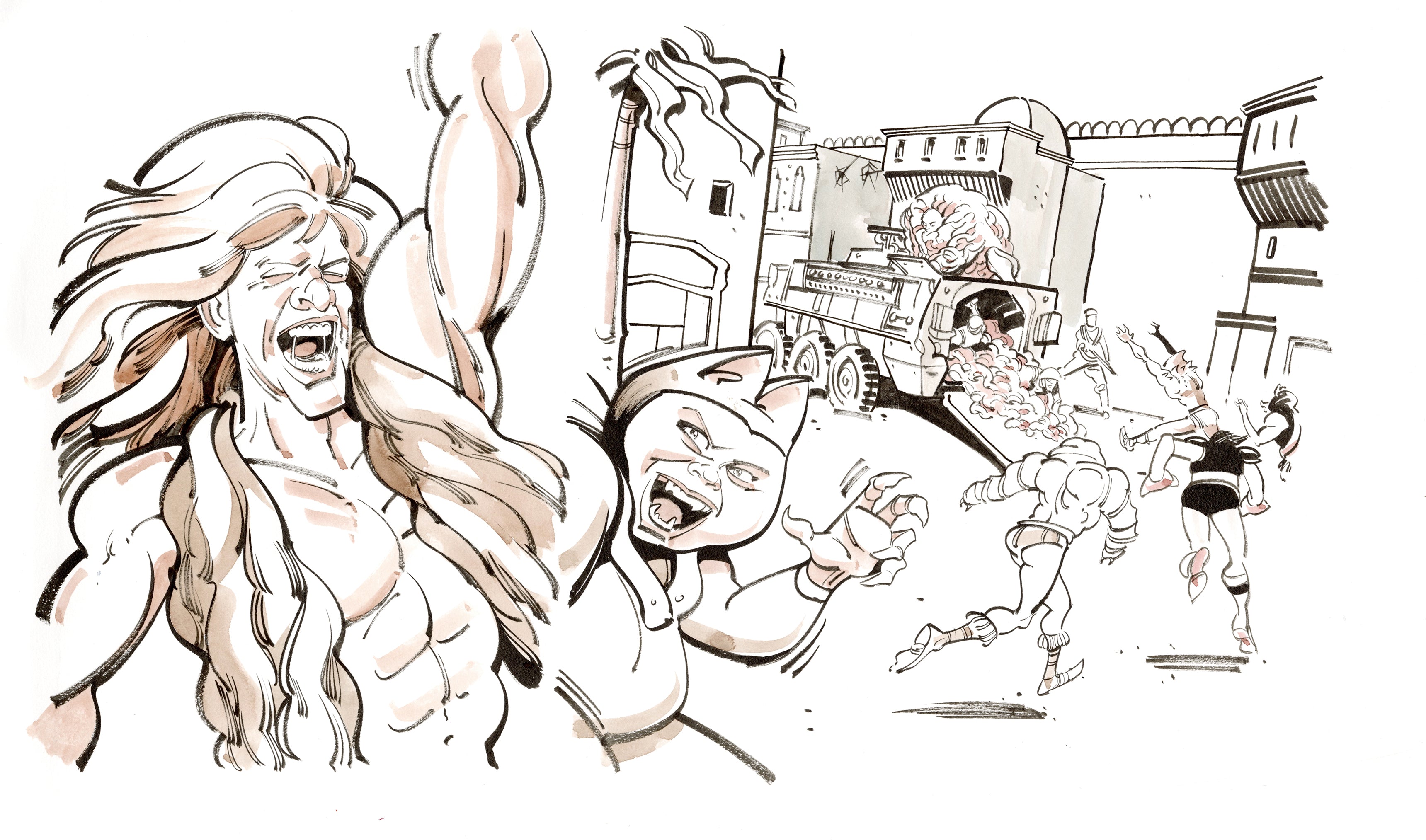 Kagan McLeod Original Art Kaptara Panel Art #10 Page 14