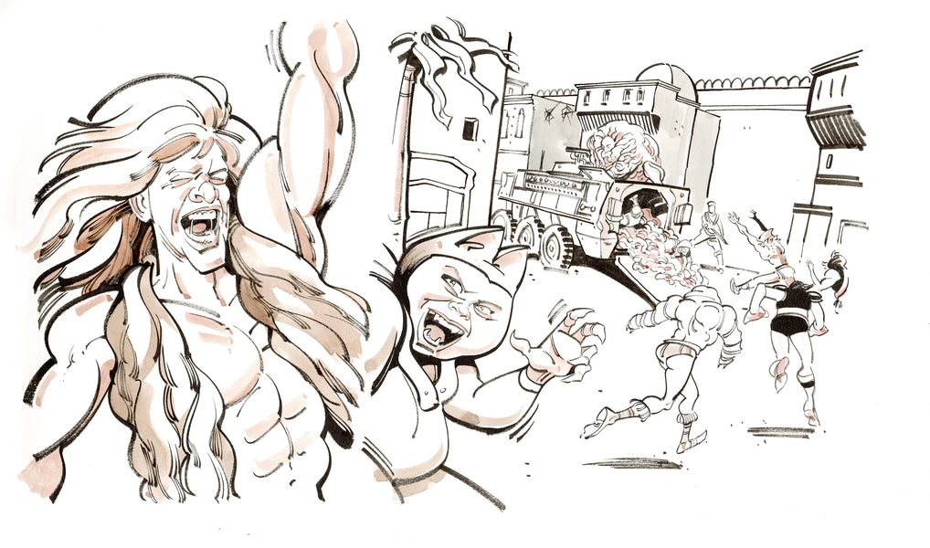 Kagan McLeod Original Art Kaptara Panel Art #10 Page 14