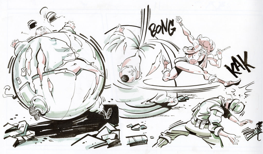 Kagan McLeod Original Art Kaptara Panel Art #10 Page 15b