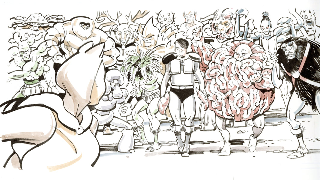 Kagan McLeod Original Art Kaptara Panel Art #10 Page 16