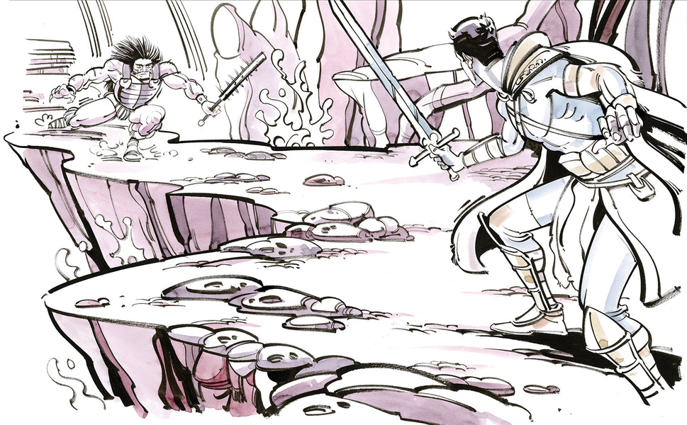 Kagan McLeod Original Art Kaptara Panel Art #11 Page 2b