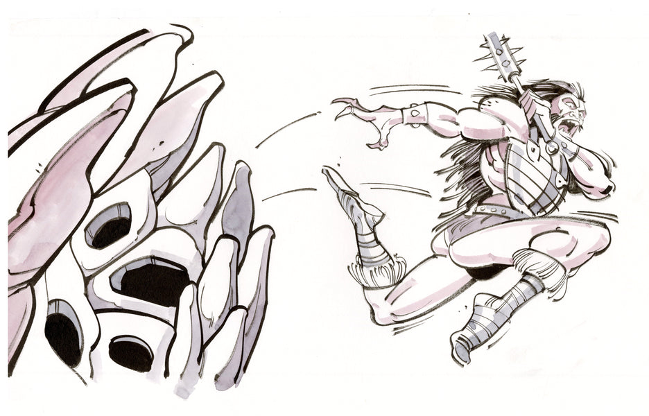 Kagan McLeod Original Art Kaptara Panel Art #11 Page 2a