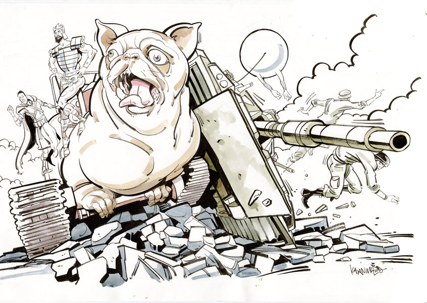 Kagan McLeod Original Art Kaptara Panel Art #11 Page 15