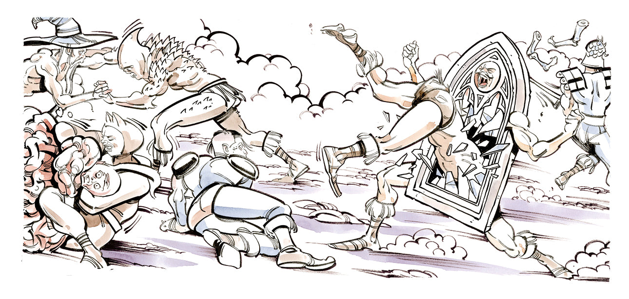 Kagan McLeod Original Art Kaptara Panel Art #8 Page 3c