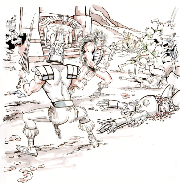 Kagan McLeod Original Art Kaptara Panel Art #8 Page 14a