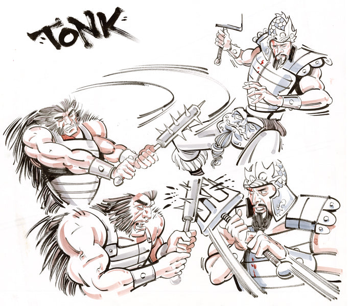 Kagan McLeod Original Art Kaptara Panel Art #8 Page 14b