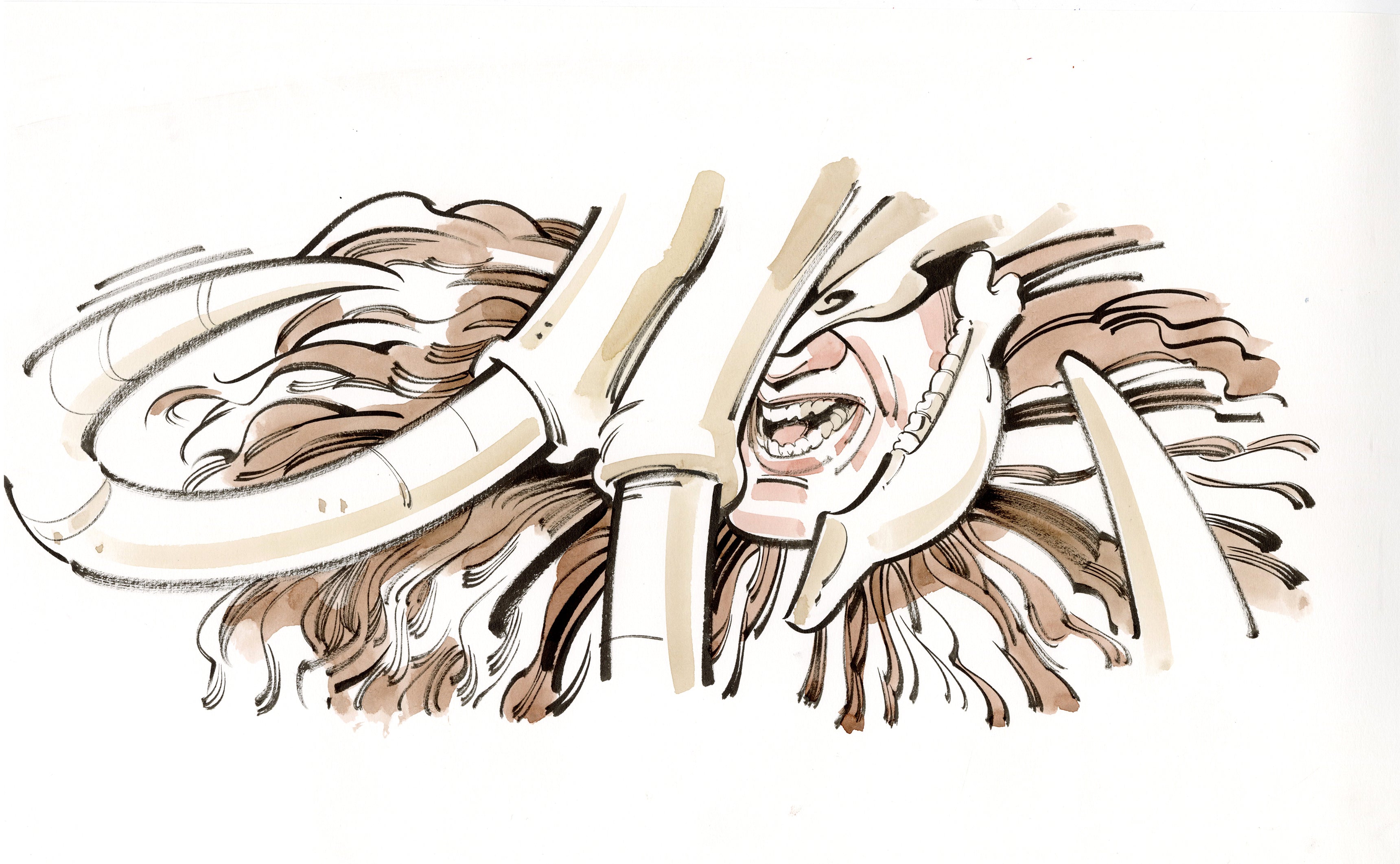 Kagan McLeod Original Art Kaptara Panel Art #9 Page 1