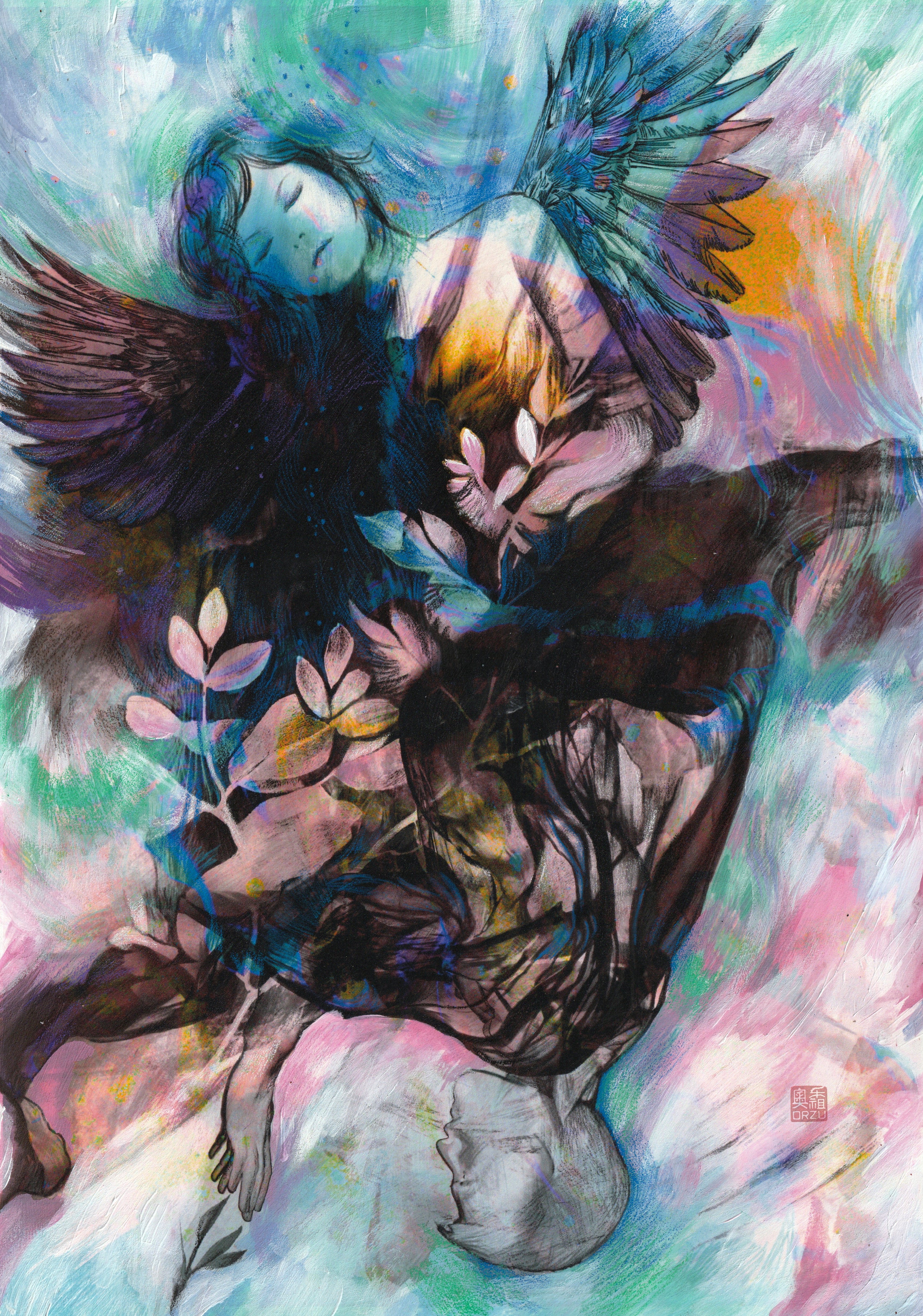 Zu Orzu Original Art See You Tomorrow Cover
