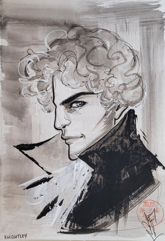 Francesca Fantini Original Published Upper Deck Knightley Art