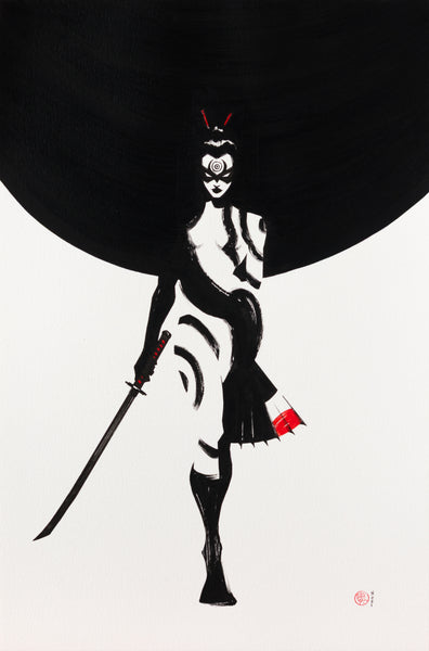 Nogi San Spider-Girl #2 Lady Bullseye Cover