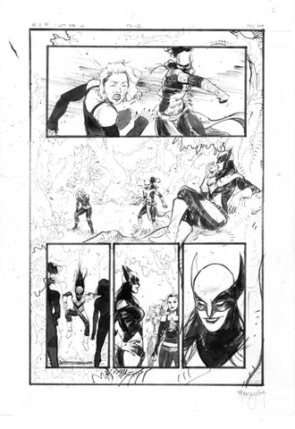 Kelsey Ramsay Original Art The Women Of Marvel: She Devils #1 Chapter 2 Page 1