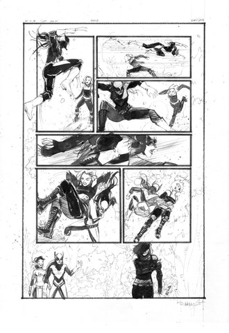 Kelsey Ramsay Original Art The Women Of Marvel: She Devils #1 Chapter 2 Page 2