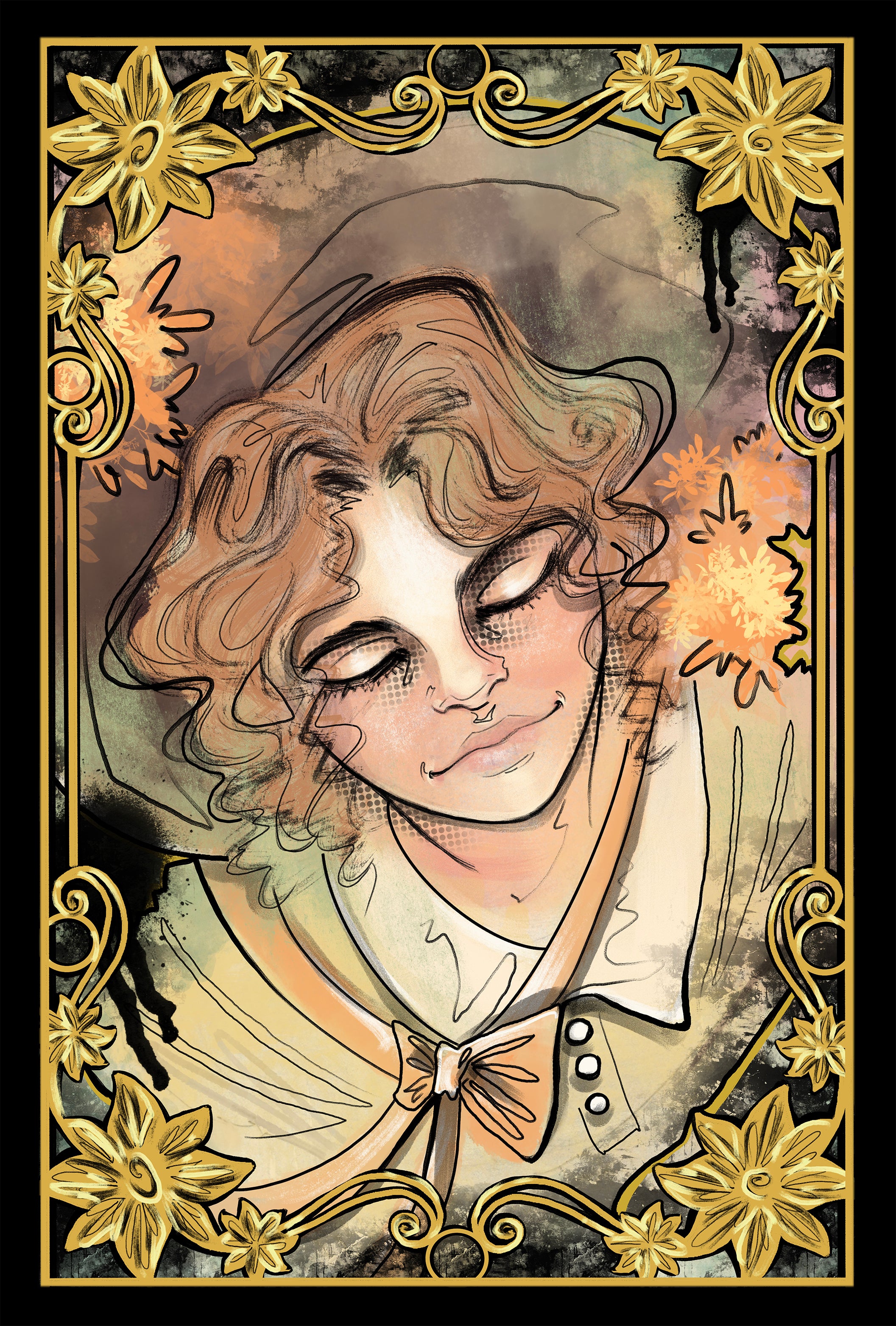 Francesca Fantini Original Published Upper Deck M.Dashwood Art