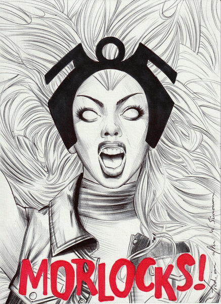 Fred Ian Original Art Storm Illustration