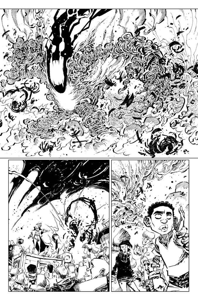 Jorge Corona Original Art Middlewest #18 Page 6 Comic Art