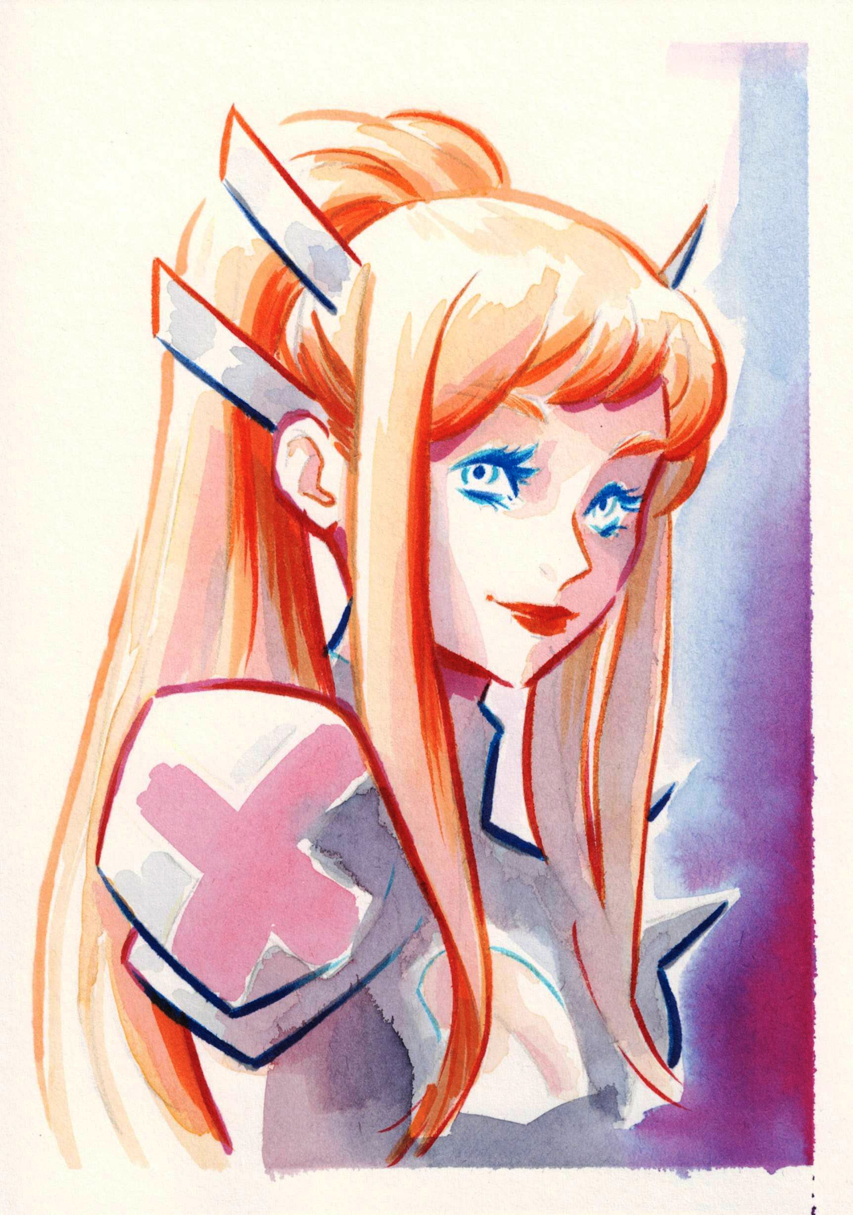 Federico Sabbatini Original Art Magik Illustration