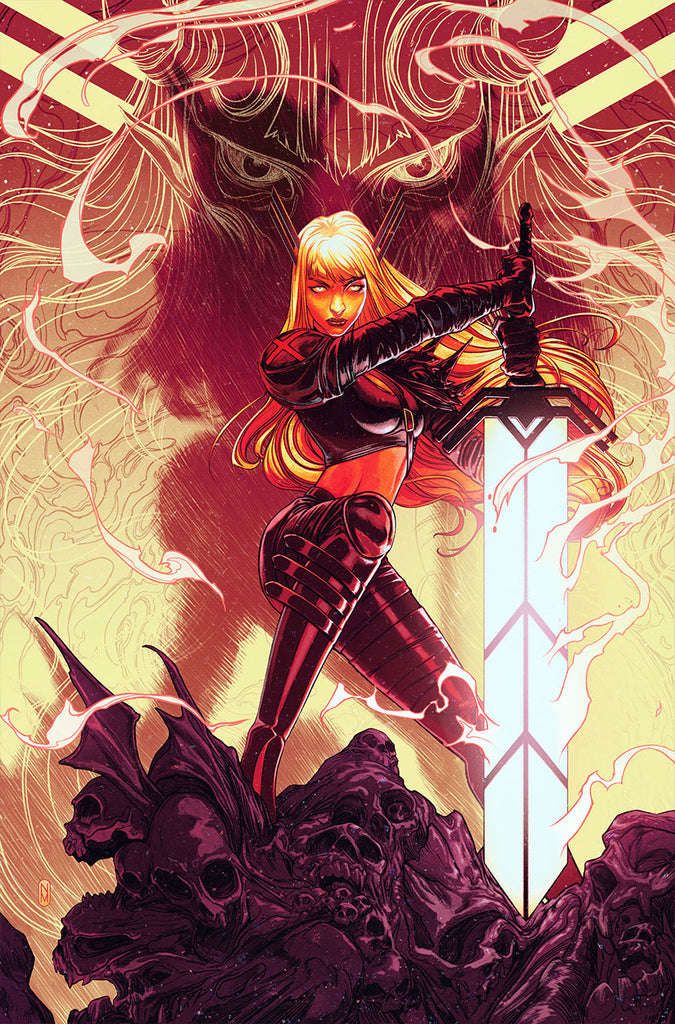 Nimit Malavia Magik #3 12x18  Limited Edition Giclee Comic Art