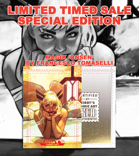 KCA Team Trading Card: 'Onsen' Magik Special Timed Sale Gold Foil Edition by Francesco Tomaselli Pre-order