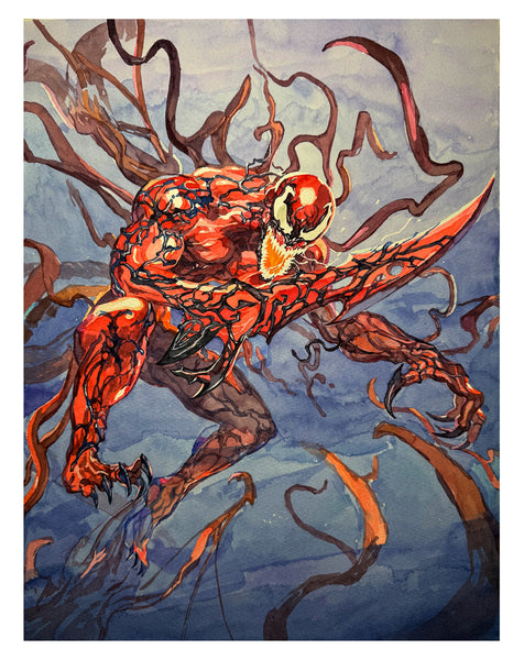 Sunghan Yune Original Art Carnage Marvel SNAP Art