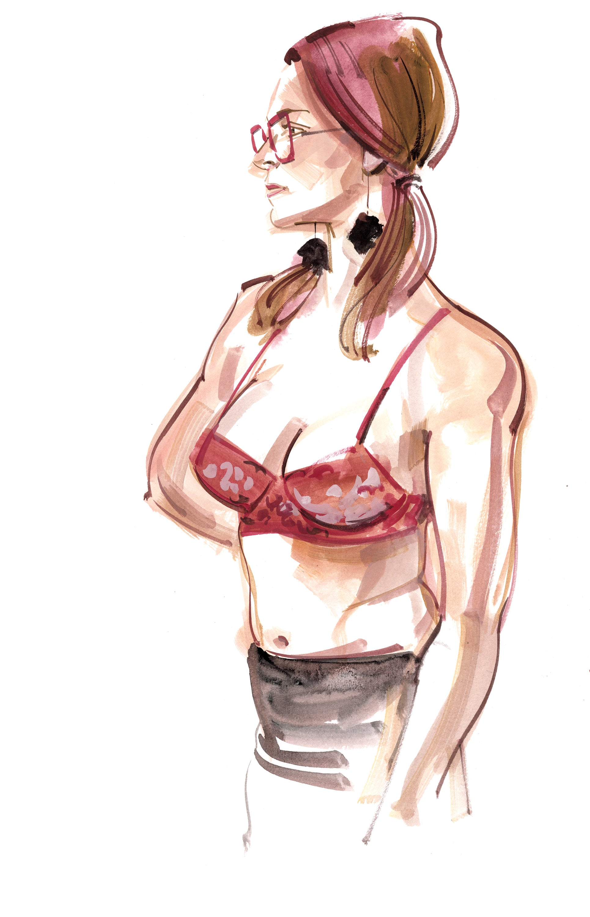 Kagan McLeod Original Art 'Life Drawing: Mon' Illustration