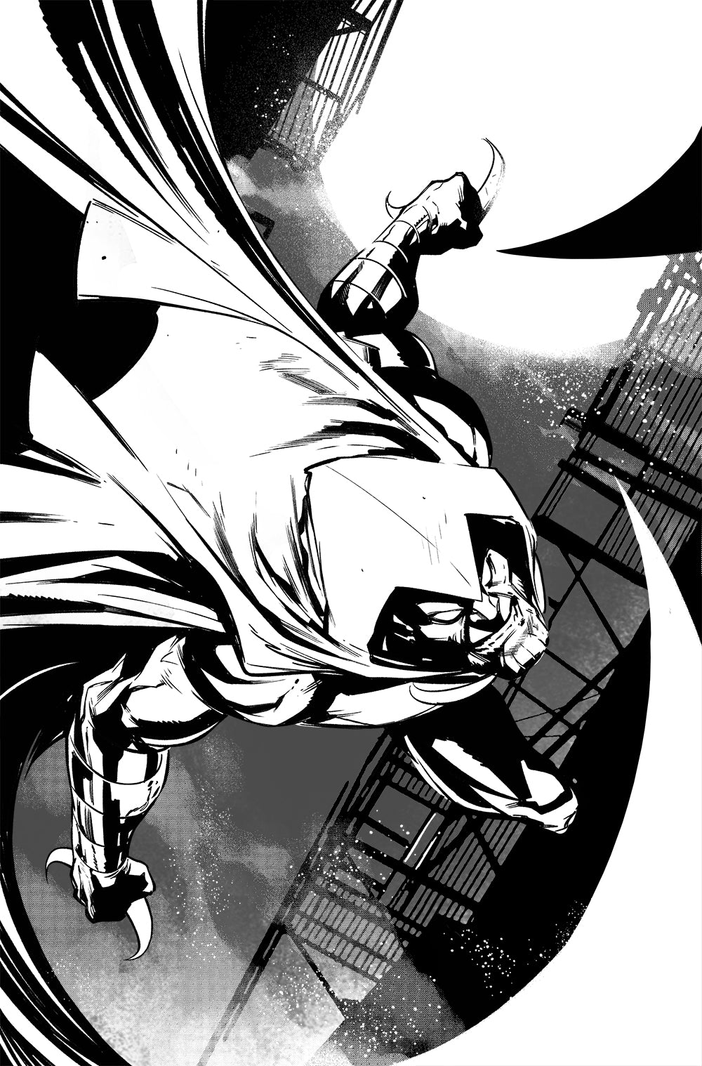 Francesco Manna Original Art Moon Knight #11 Cover