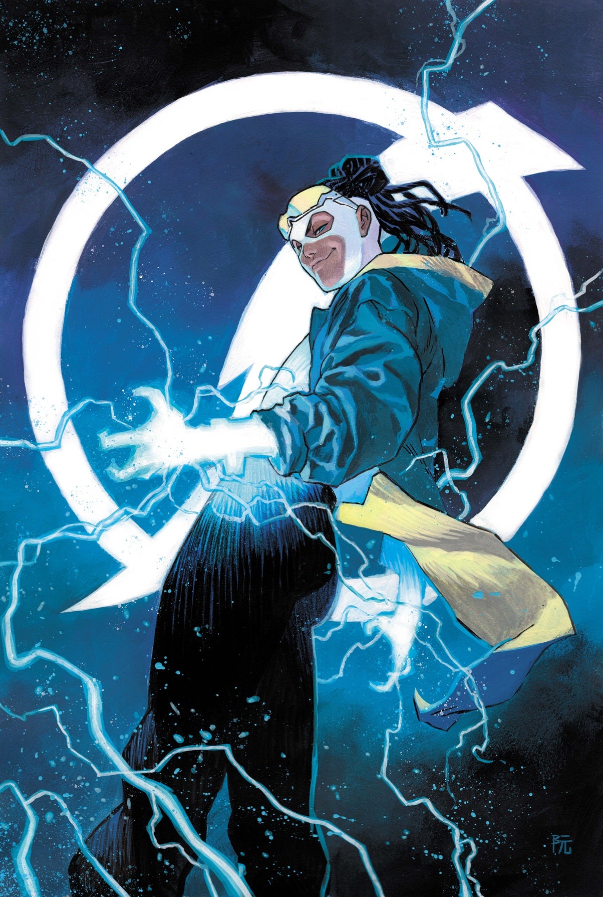 Dike Ruan Original Art New Titans #38 Cover