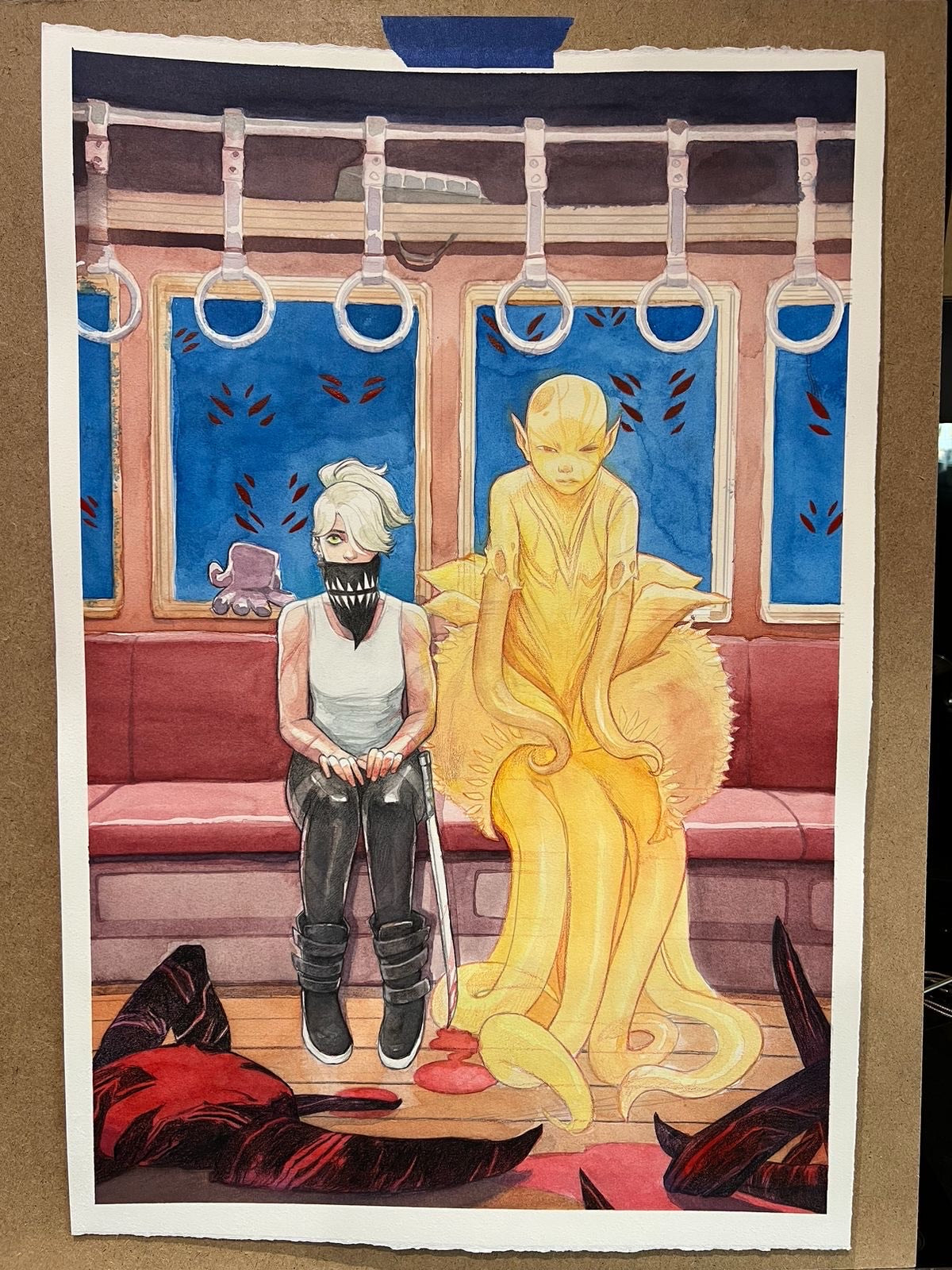 Nimit Malavia Original Art Something is Killing the Children (Studio Ghibli Japan Homage) Cover