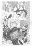 Paco Diaz Original Art Godzilla vs. Hulk #1 Cover