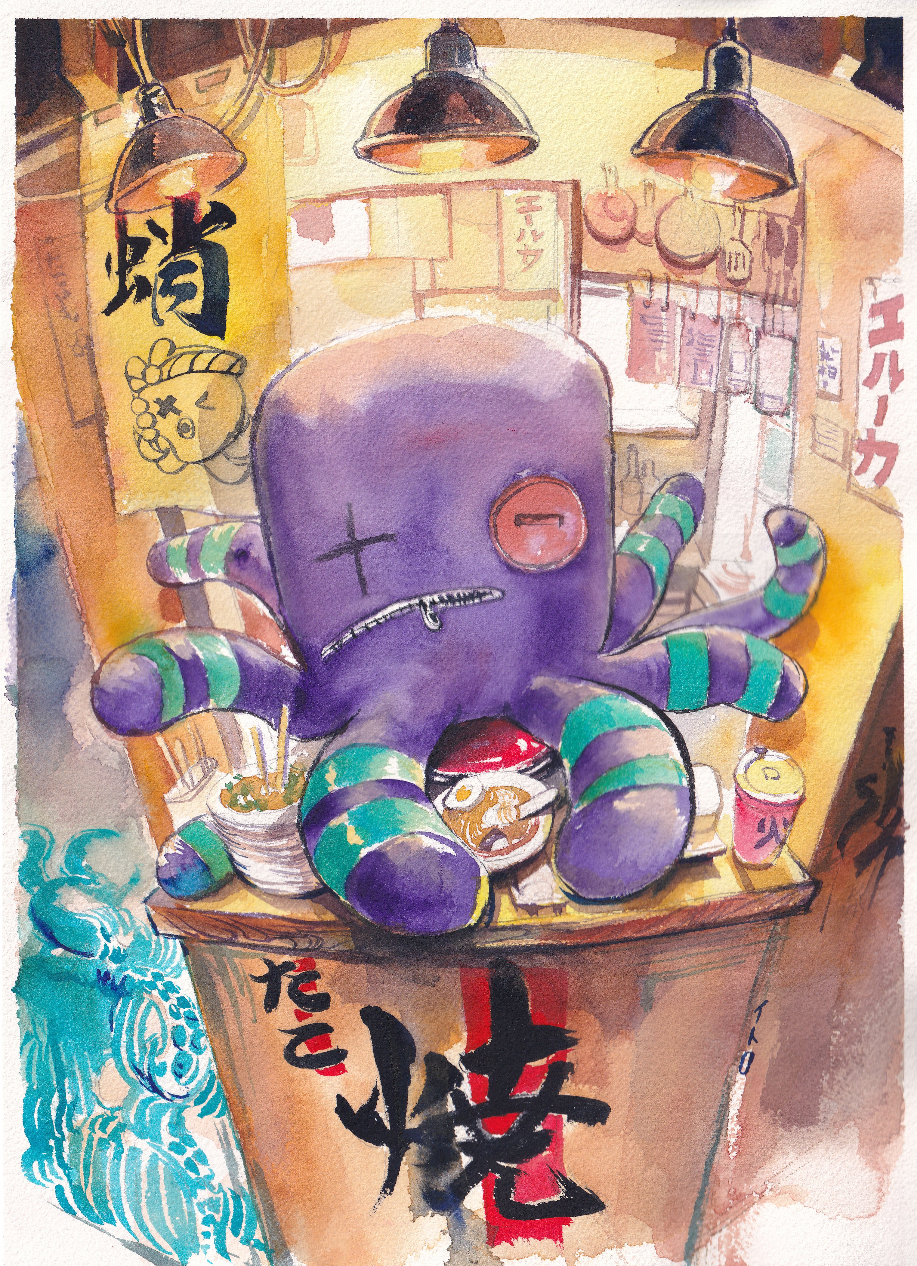 Ito Original Art Something is Killing the Children #48 SDCC Cover