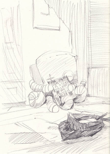 Ito Original Art Something is Killing the Children #48 Octo Pencil Prelim