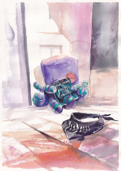 Ito Original Art Something is Killing the Children #48 Octo Cover