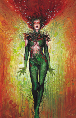 Fred Ian Original Art Poison Ivy Illustration