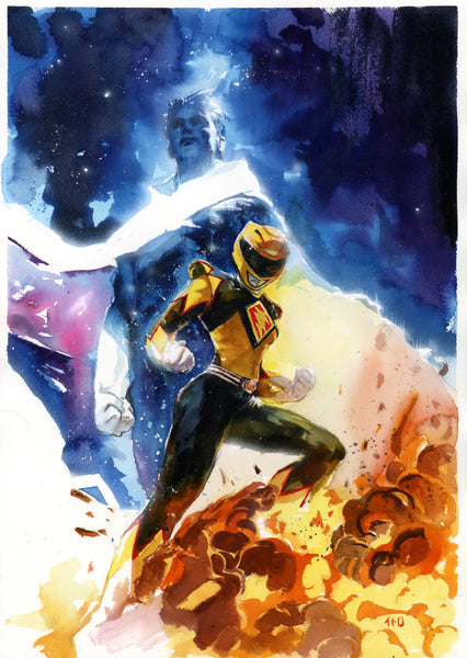 Ito Original Art Power Rangers Unlimited #1 Cover