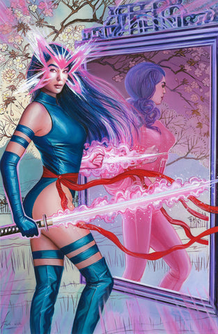 Fred Ian Original Art Psylocke Illustration