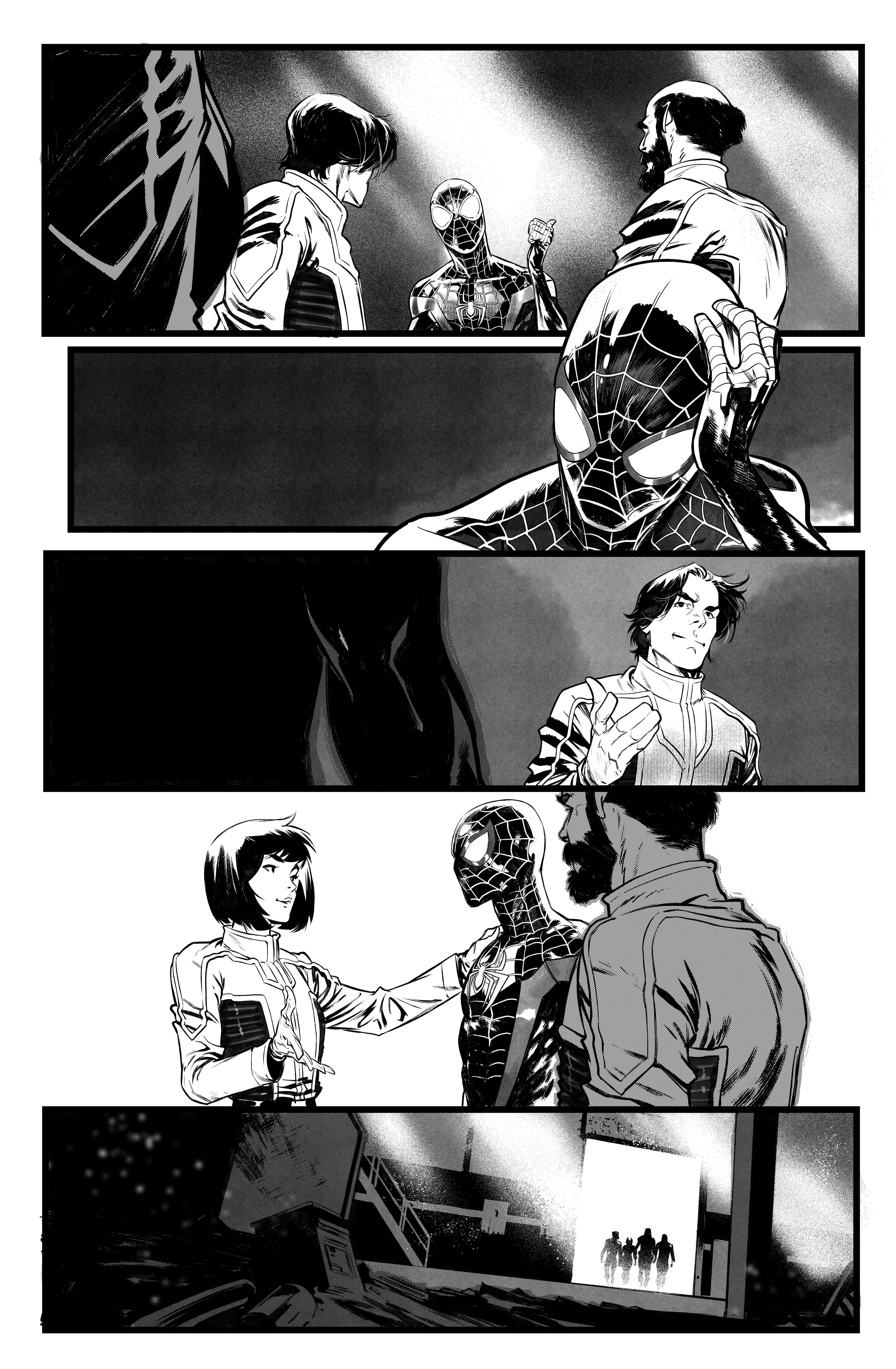 Francesco Manna Original Art Ultraman X Avengers #1 Page 13