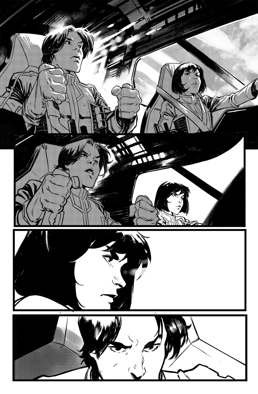 Francesco Manna Original Art Ultraman X Avengers #1 Page 15