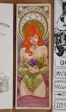 Emilio Laiso Original Art Poison Ivy Portfolio Blank Cover Art (includes full portfolio prints inside)