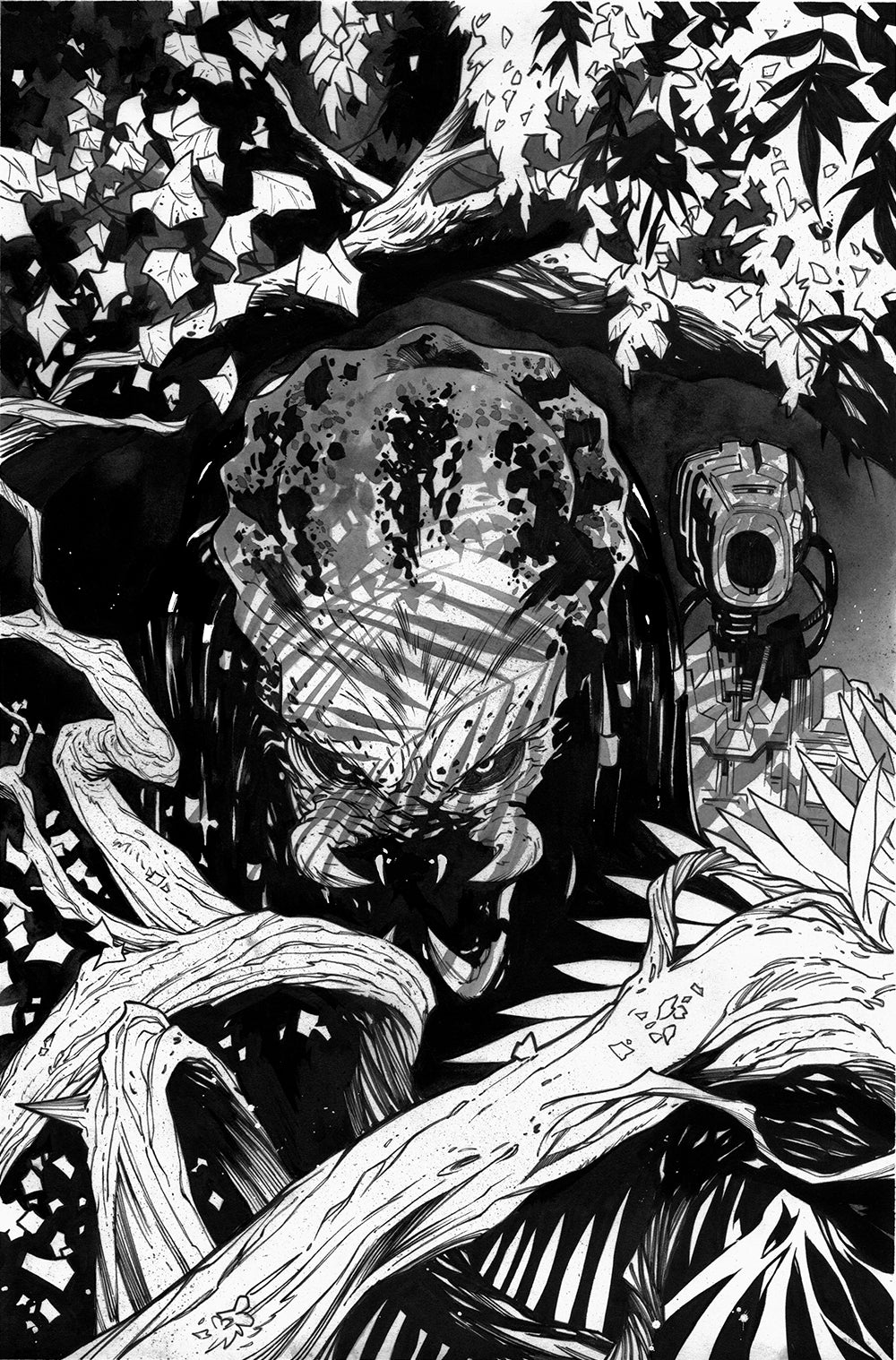 Francesco Manna Original Art The Predator: The Last Hunt #1 Cover