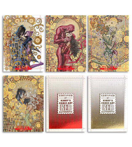 KCA Team Trading Card Style Set: 'The Kiss' Set by David Mack Pre-order