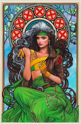 Fred Ian Rogue Art Nouveau Collection 12x18" Limited To 20 Signed & Numbered Edition Giclee