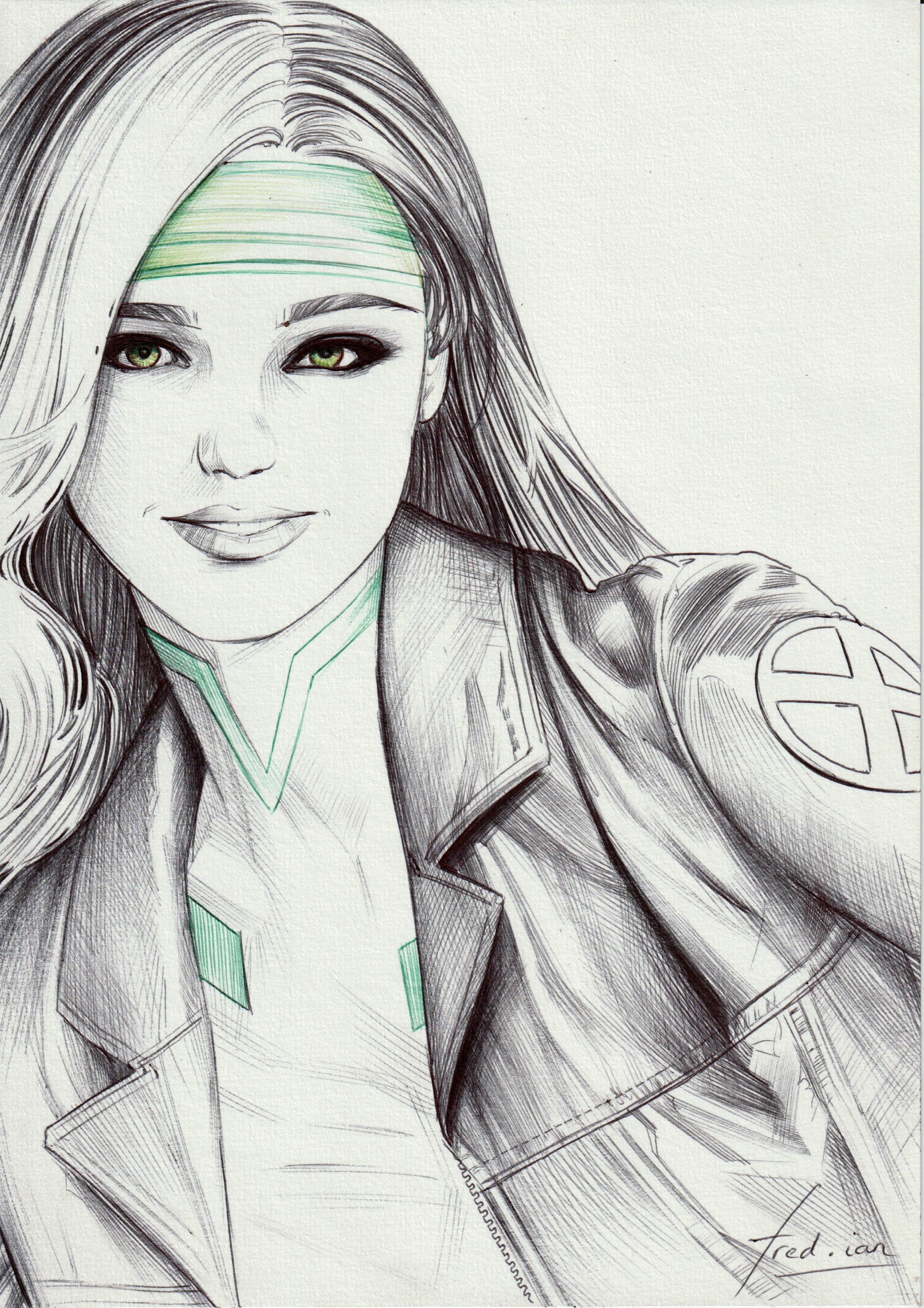 Fred Ian Original Art Rogue Illustration
