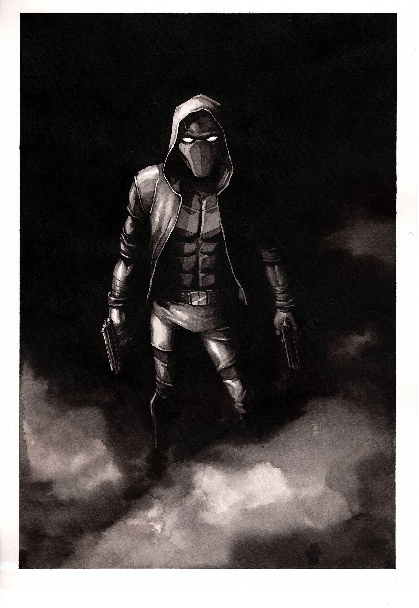 Guillaume Martinez Original Art Red Hood Illustration