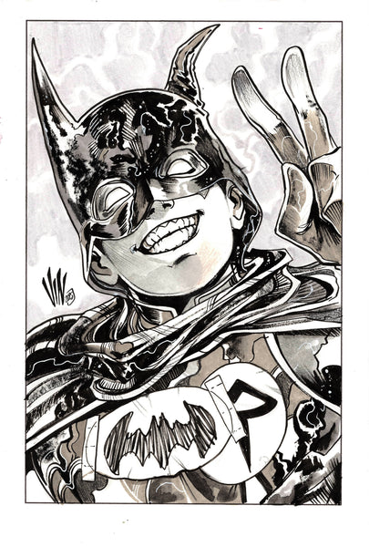 Vincenzo Riccardi Original Art Robin Illustration