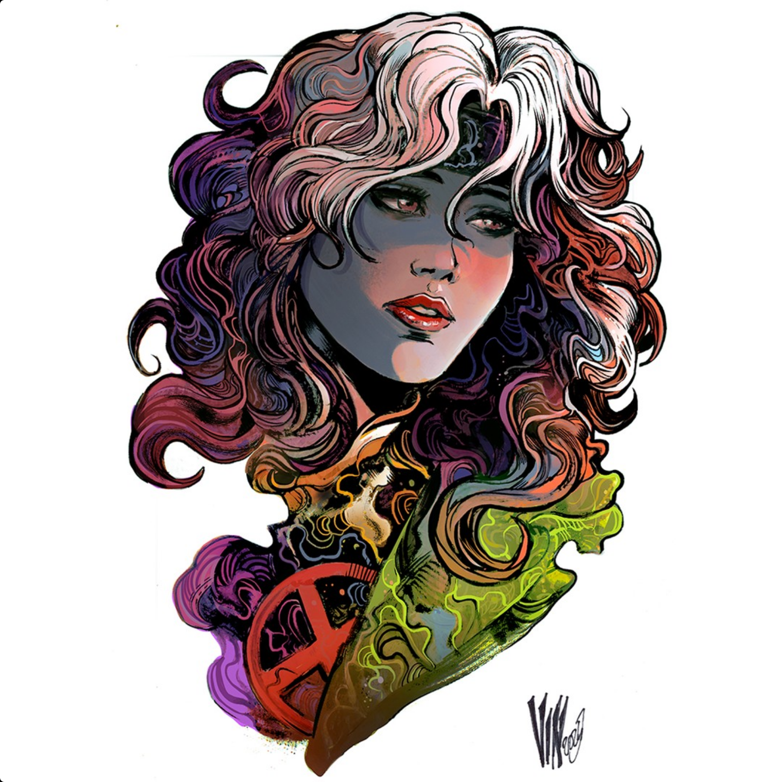 Vincenzo Riccardi Original Art Rogue Illustration