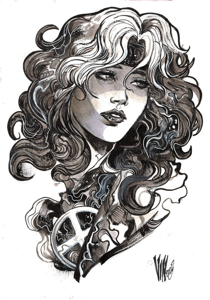 Vincenzo Riccardi Original Art Rogue Illustration