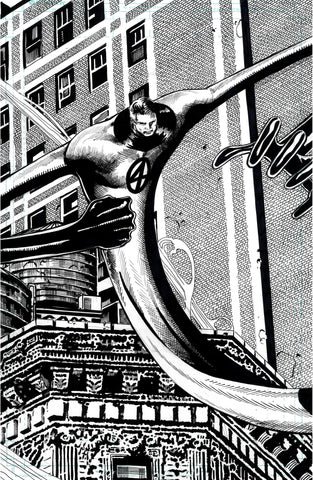 Jimbo Salgado Original Art Fantastic Four Set: Mr Fantastic Marvel SNAP Art