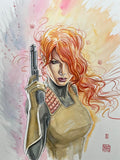 David Mack Original Art GI Joe Scarlett #1 Cover