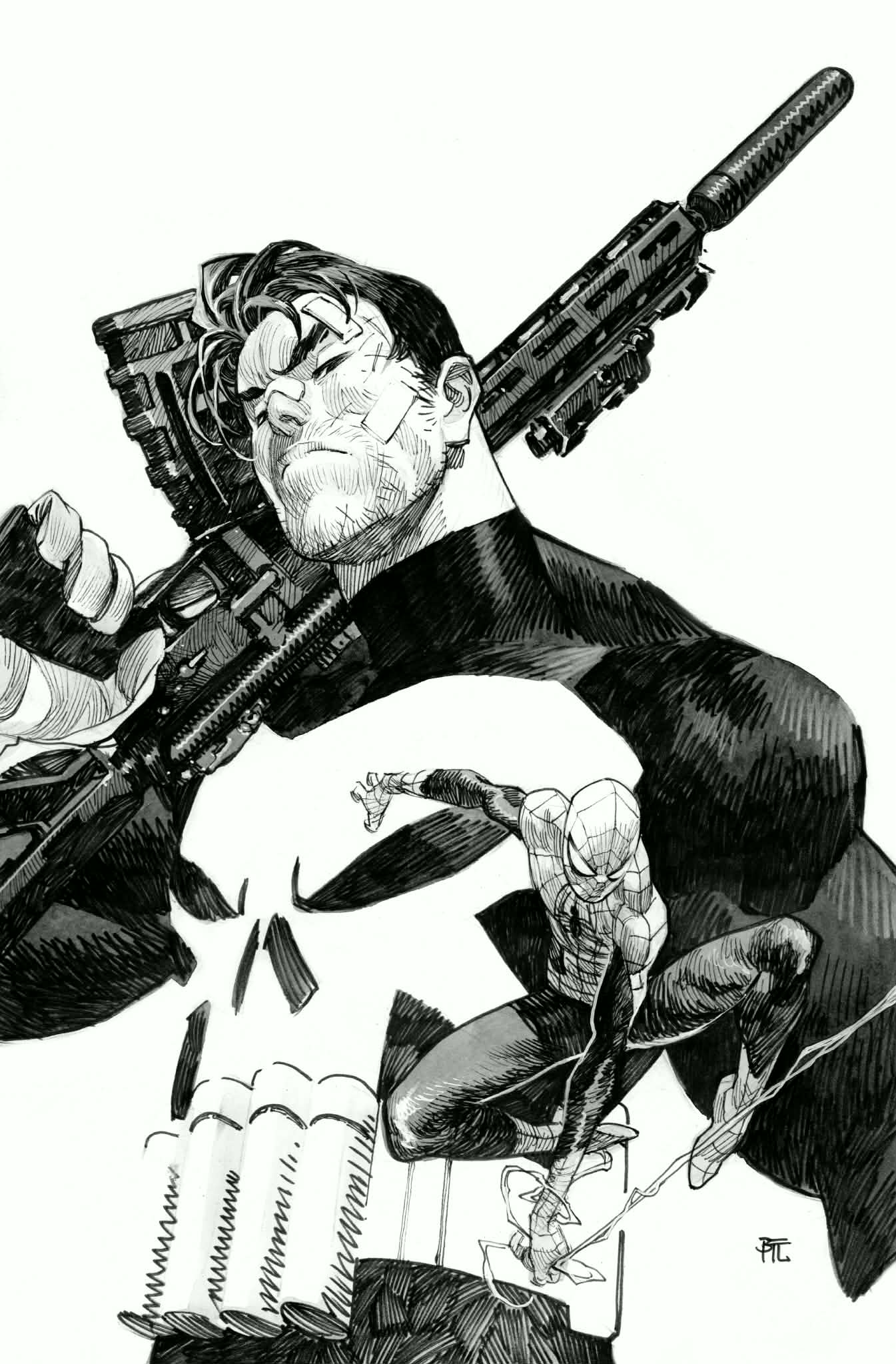 Dike Ruan Original Art Spider-Man: Long Way Home #1 Cover