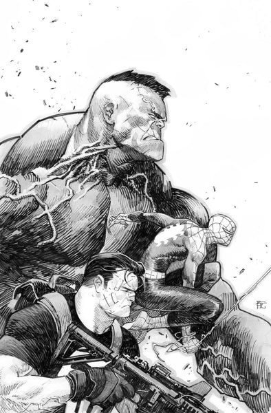 Dike Ruan Original Art Spider-Man: Long Way Home #2 Cover